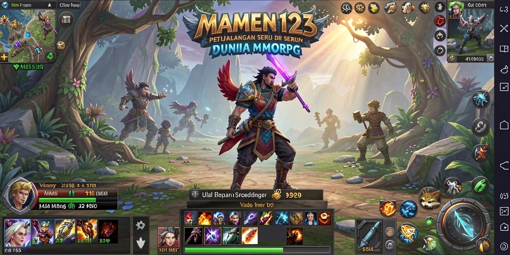 Gameplay seru di dunia MAMEN123 yang penuh petualangan.