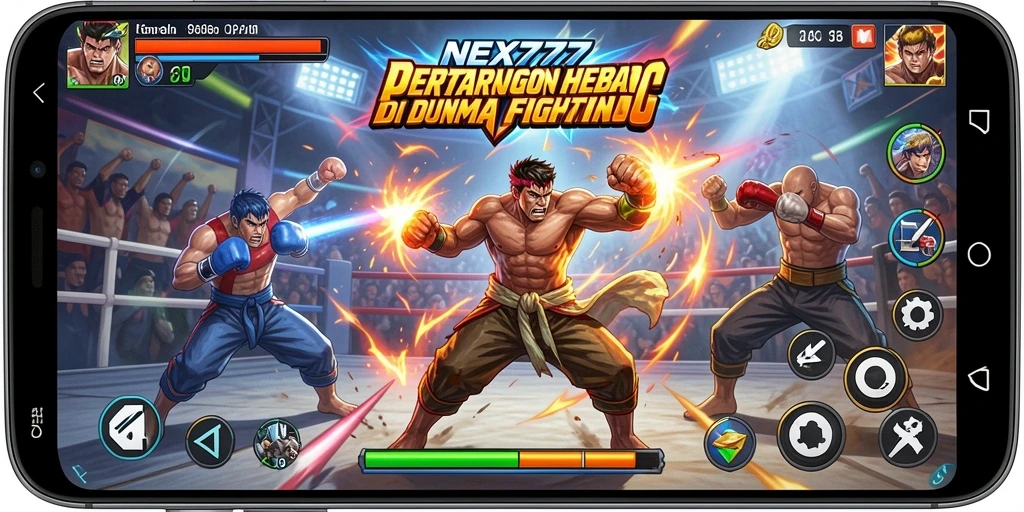 Gameplay NEX777 yang menegangkan dengan aksi pertarungan yang spektakuler.