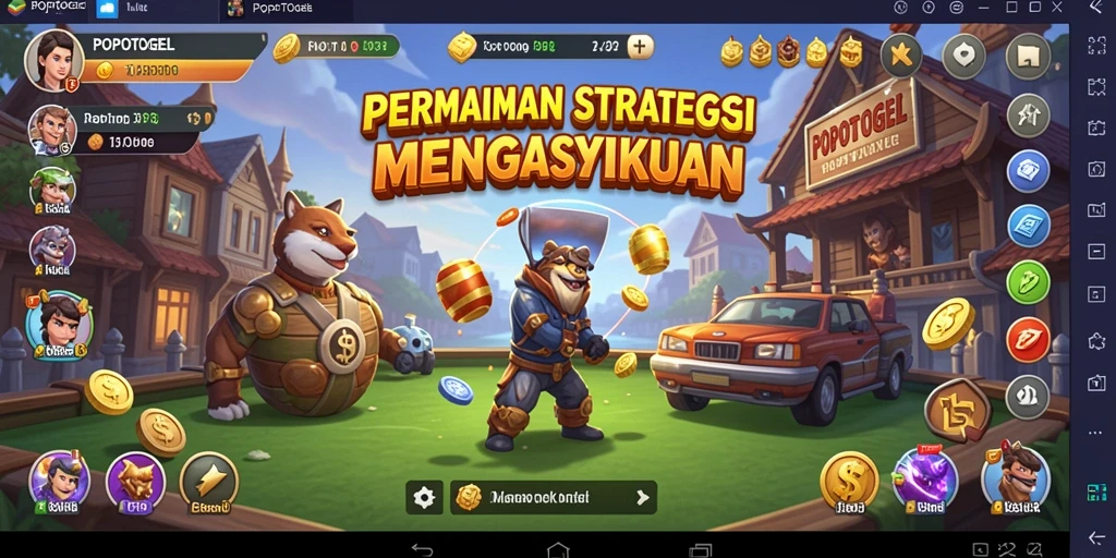 Gameplay Strategi menarik dari POPOTOGEL dalam aksi.