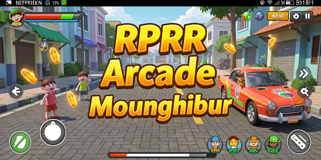 Tampilan gameplay RPRR yang seru dan menantang.