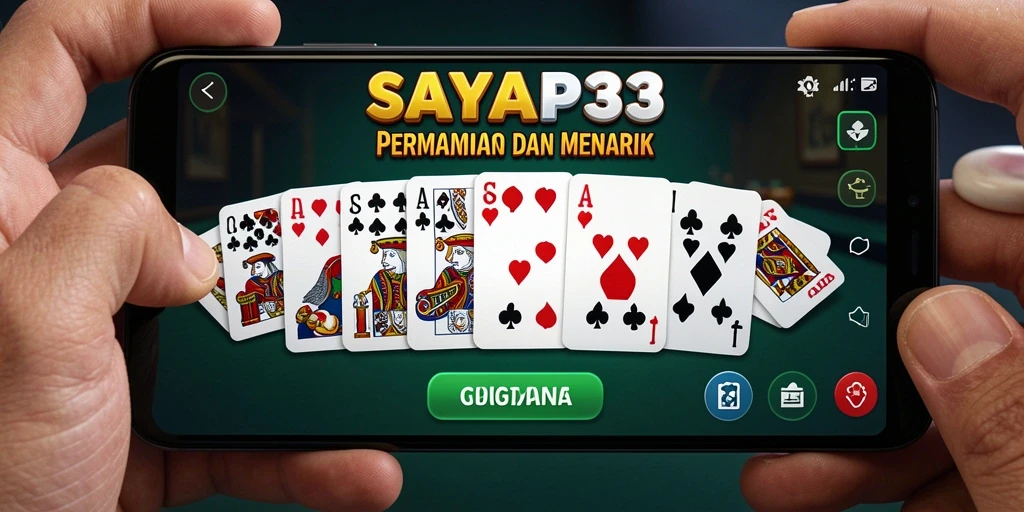 Tampilan gameplay SAYAP33 yang menarik dan penuh warna.