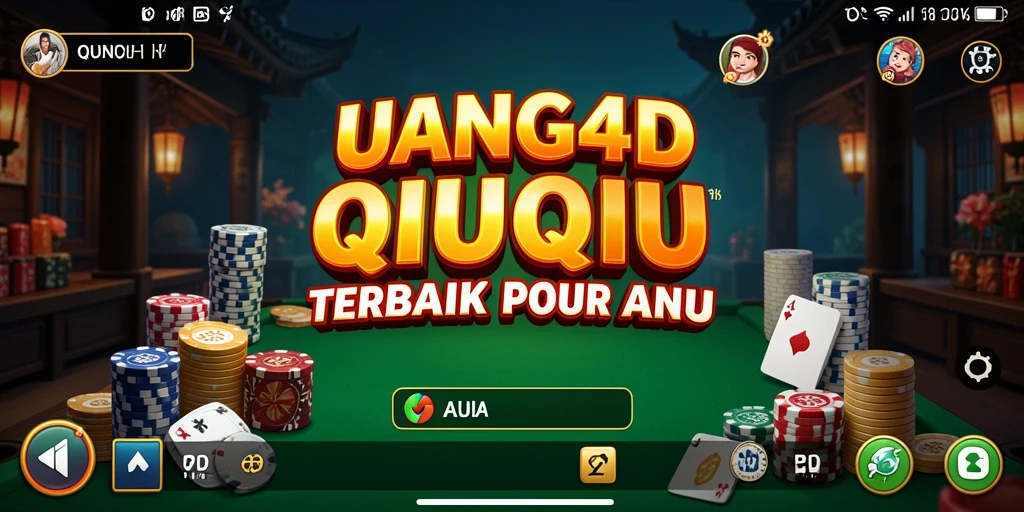 Tampilan gameplay QiuQiu yang menarik dan seru di UANG4D.