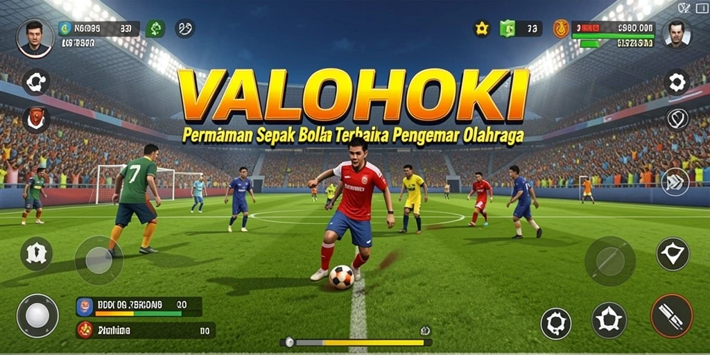 Tampilan gameplay VALOHOKI yang menarik dan dinamis saat laga berlangsung.